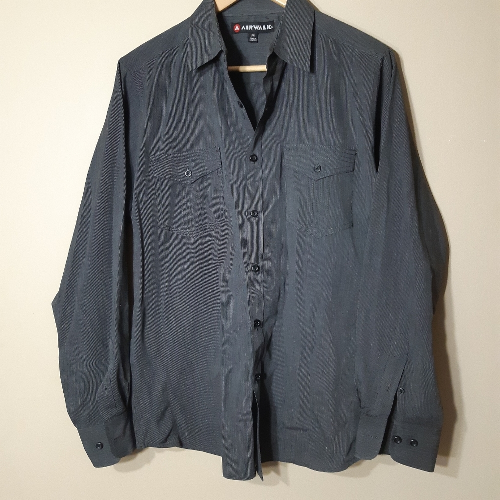 Airwalk | Light check grey and black button down - Picture 11 of 11